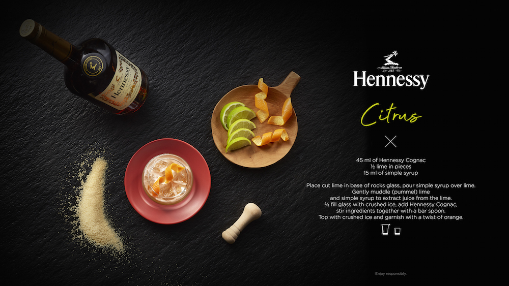 Summer Cocktails Hennessy Citrus