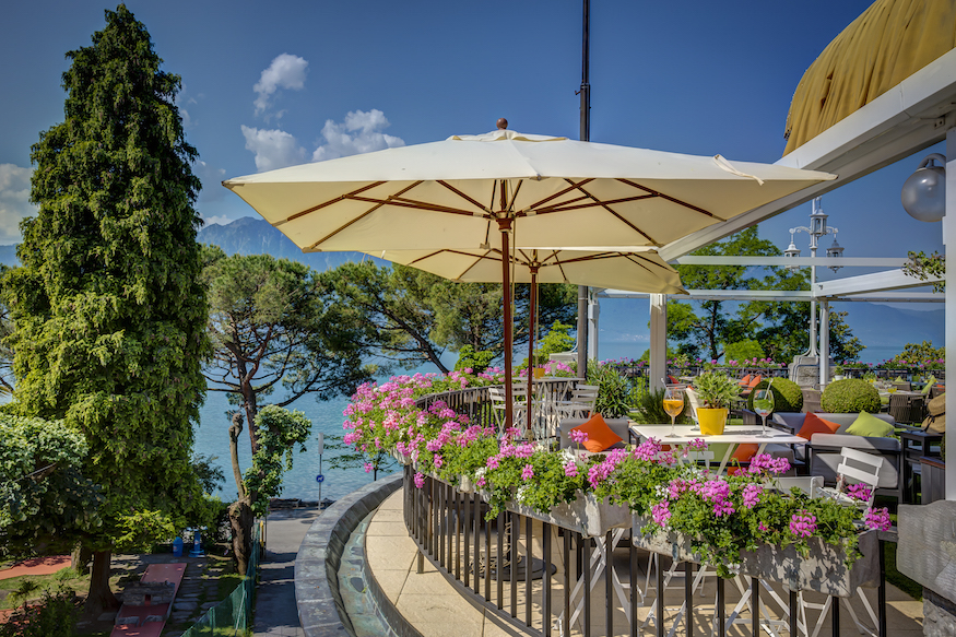 Fairmont Le Montreux Palace Luxury Hotel Switzerland Terrasse du Petit Palais