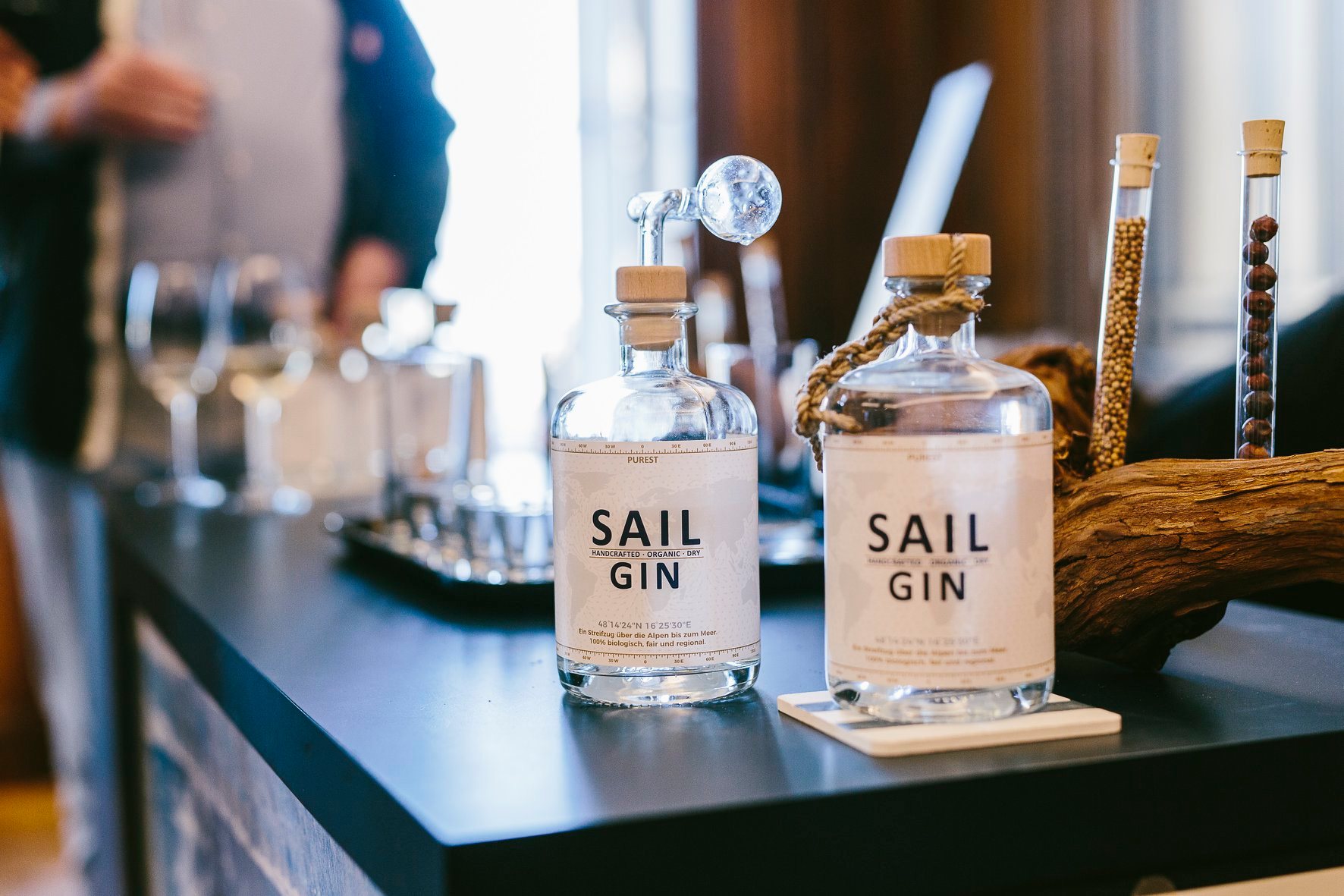 Purest Sail Gin Handcrafted Organic Gin Vienna Austria