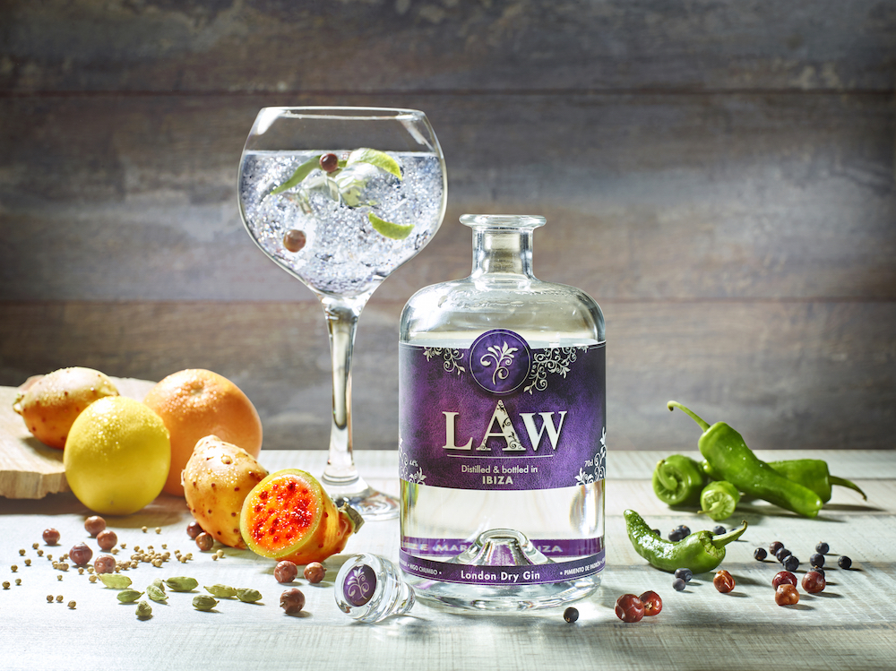 LAW Gin Ibiza Organic Craft Gin