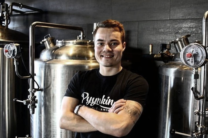 Samuli Peltonummi Head Distiller Pynnikin Distillery Pynnikin Brewhouse Tampere Photo kohokohdat.fi