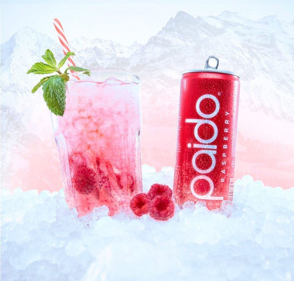 Paido Soda Raspberry Winter Switzerland