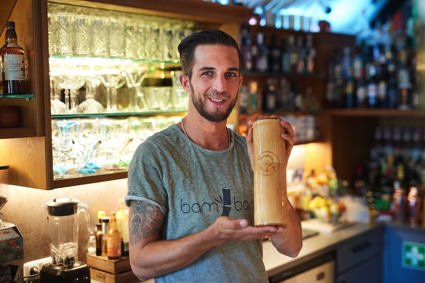 Tiki Tales Mario Nestlehner Founder Bambam Barware Bamboo Shaker
