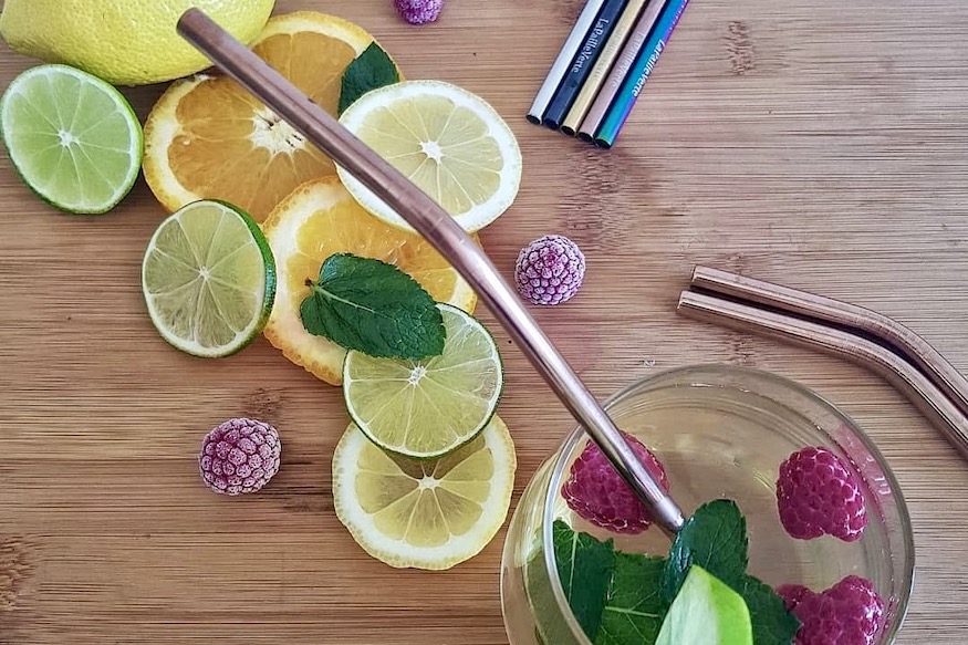 La Paille Verte Eco-Responsible Plastic-Free Stainless Steel Straws Product Candice